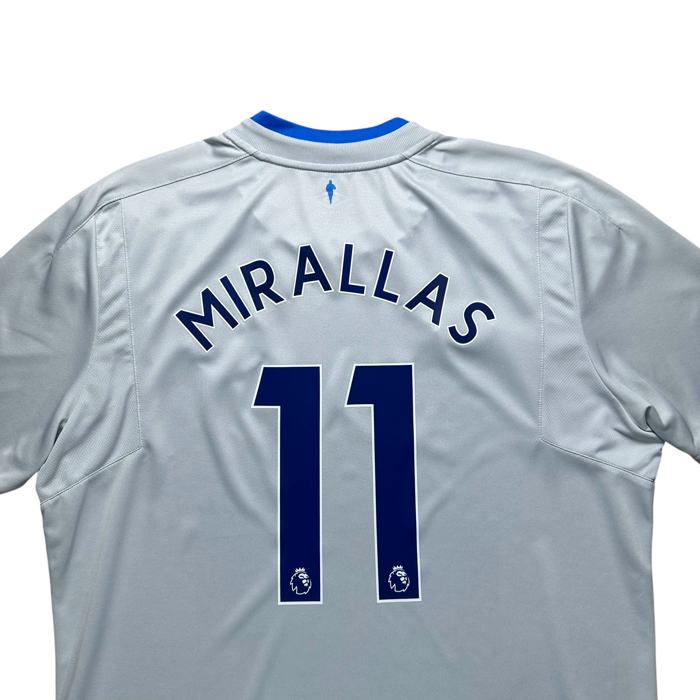 Everton 2017-18 Away Shirt (XXL) Mirallas #11